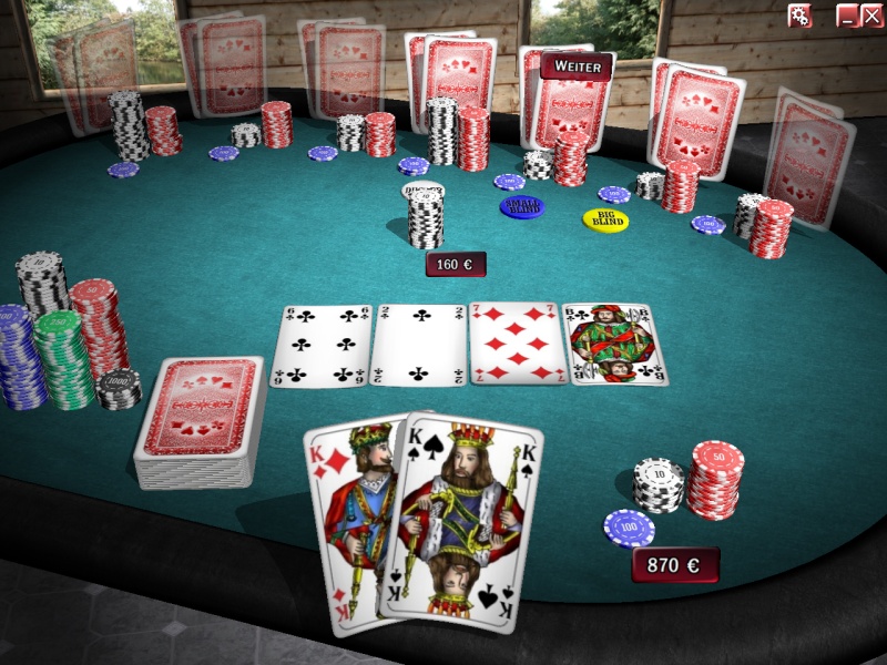 Screenshot vom Programm: Trendpoker 3D - Texas Hold'em Poker